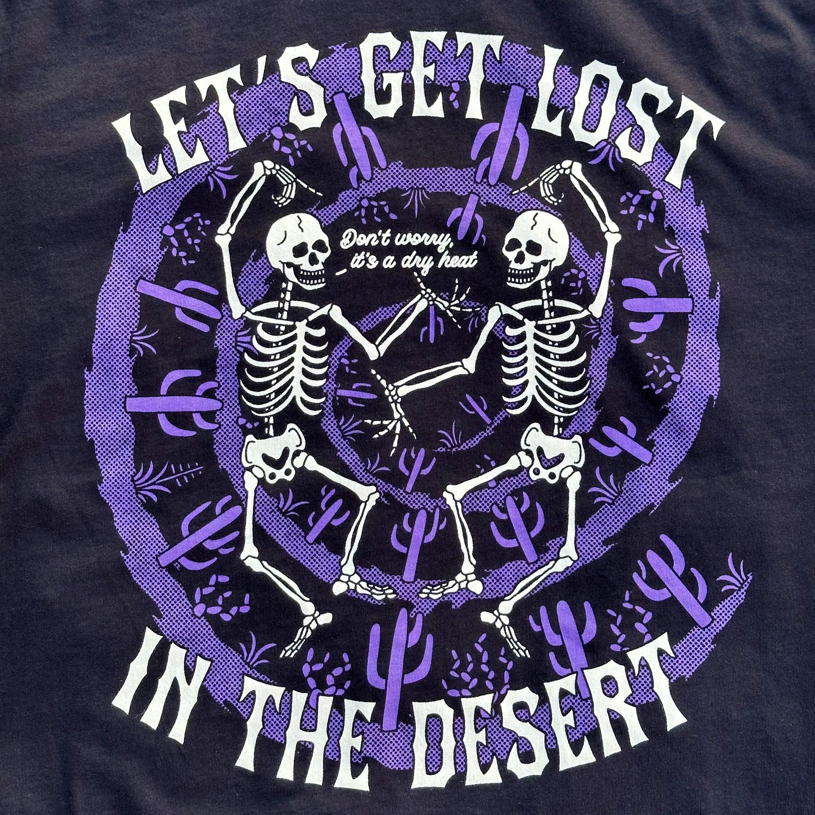 Get Lost Black Tee | Jos Par